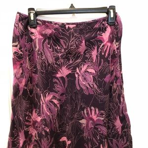 Ann Taylor Silk Skirt
